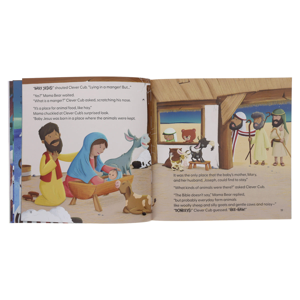 Clever Cub Welcomes Baby Jesus (Paperback) image 3