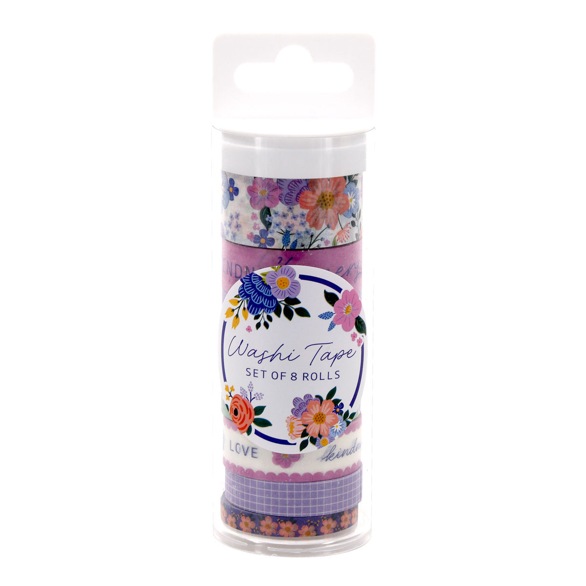 Blooms of Joy Eight-Piece Washi Tape Set image 0
