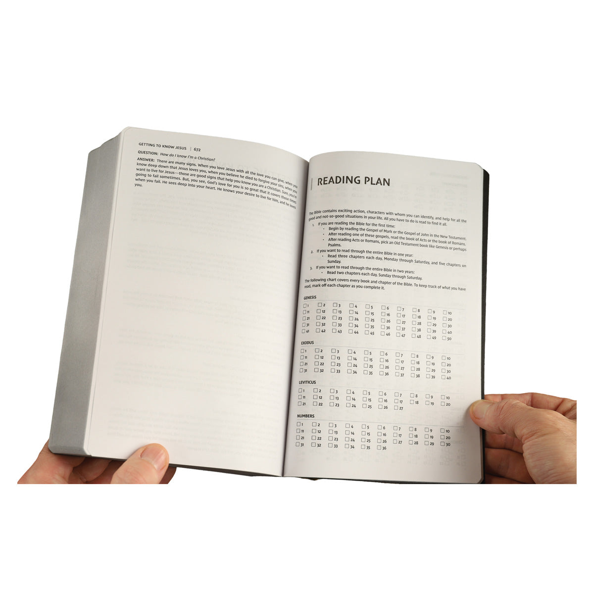 NIV Holy Bible Soft Touch Edition Black (Comfort Print)(Imitation Leather) image 2