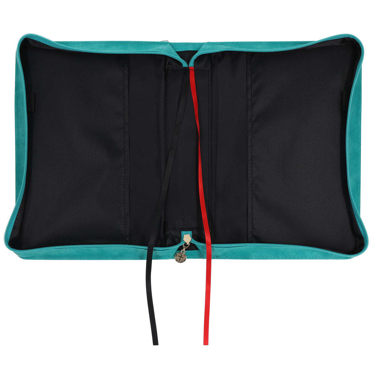 I Can Do All Things Through Christ Teal Faux Leather Bible Bag image 2