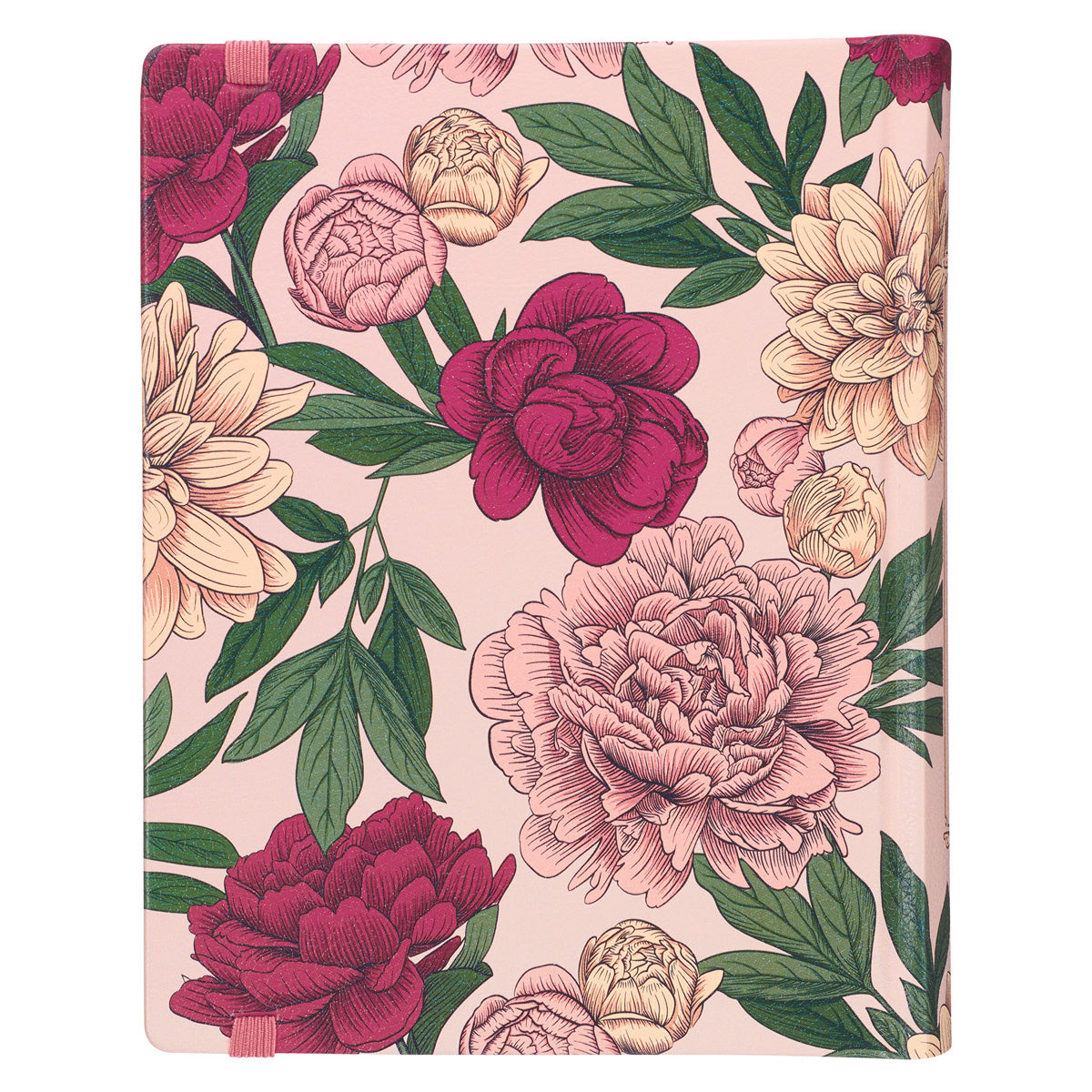 KJV Pink Floral Hardcover My Creative Bible image 1