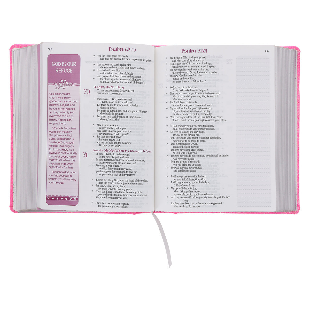 ESV Pink Glitter Hardcover My Creative Bible for Girls image 5