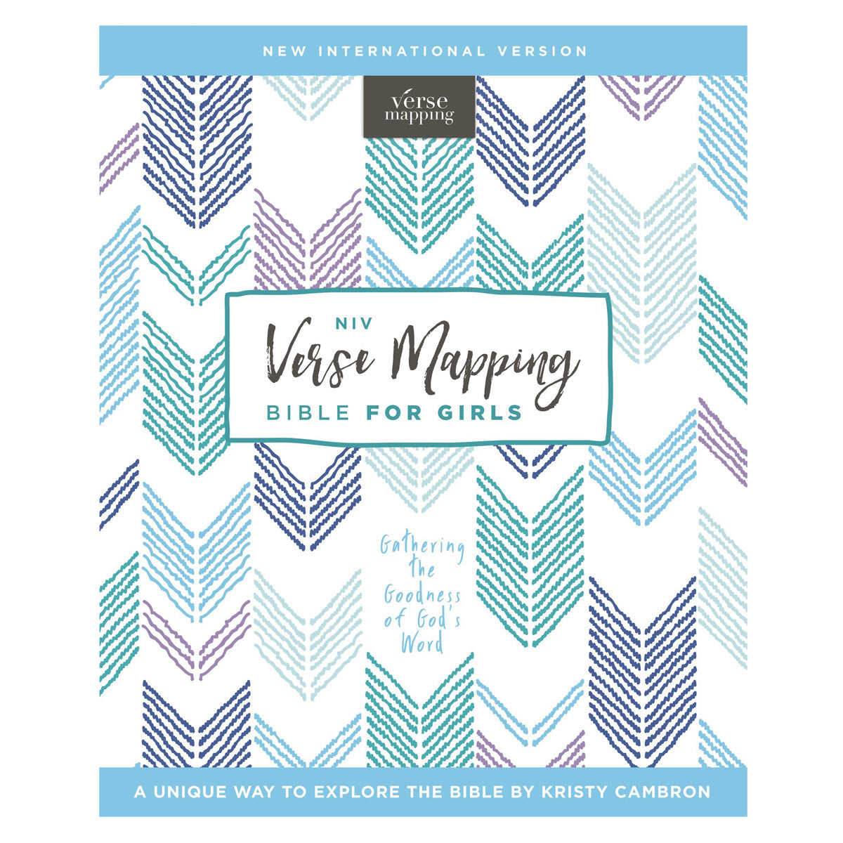 NIV Verse Mapping Bible For Girls (Comfort Print)(Hardcover) image 0
