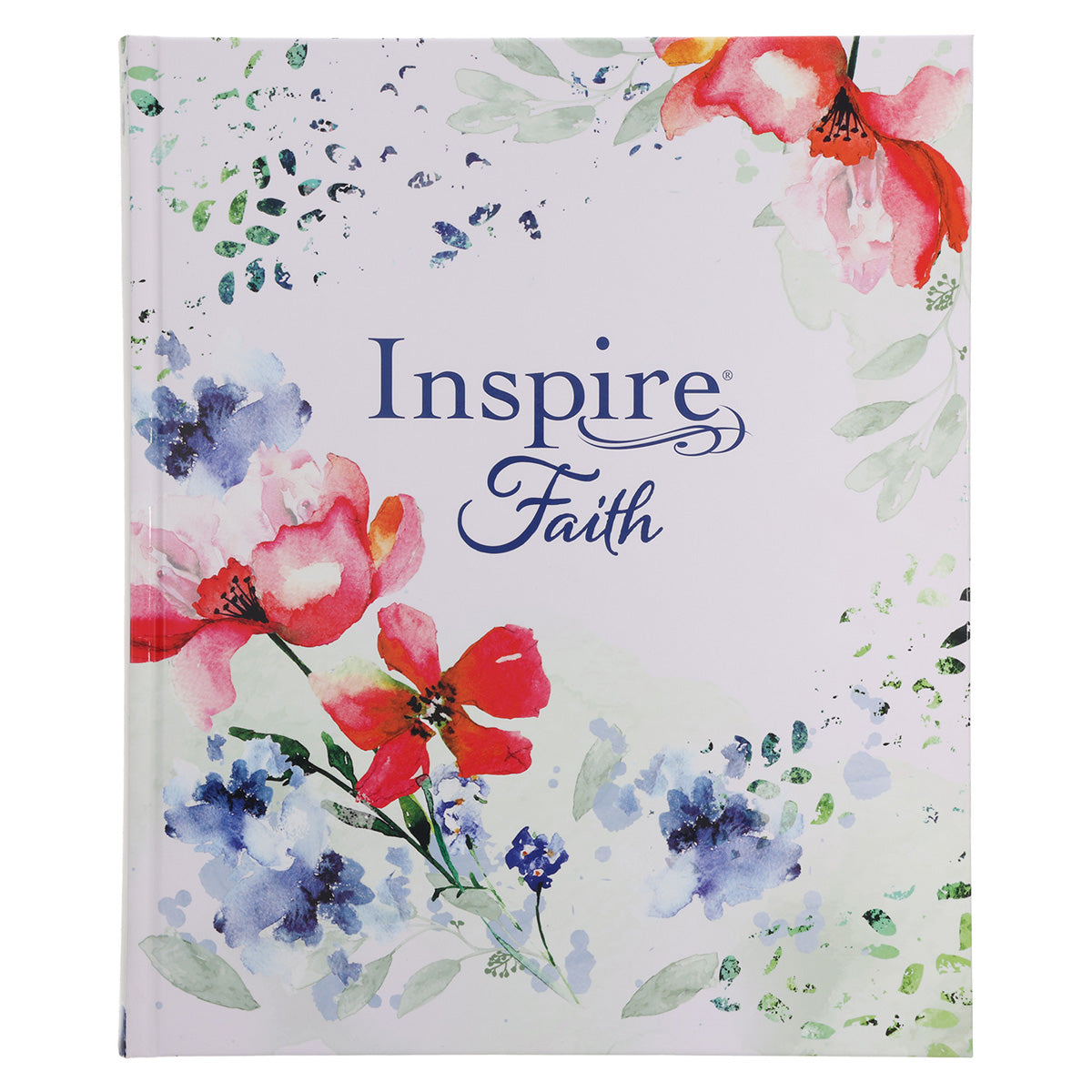 NLT Wildflower Meadow Hardcover Inspire Faith Filament-Enabled Bible Large Print image 0