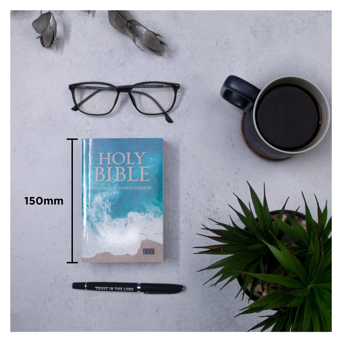 ESV Turquoise Compact Bible Paperback image 4