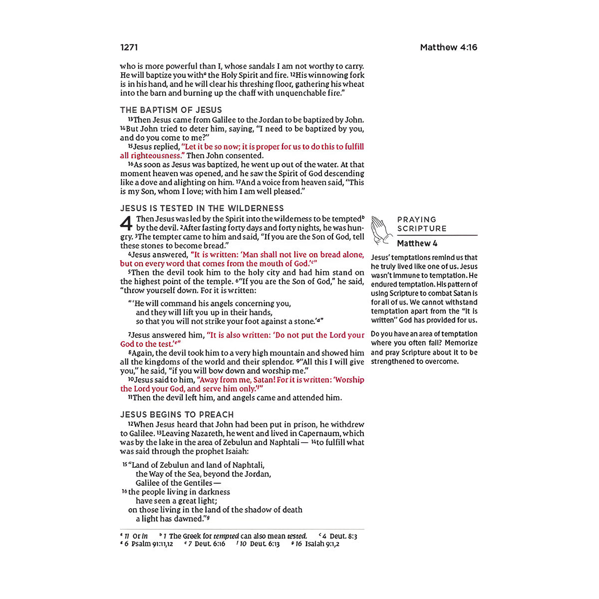 NIV Hardcover Prayer Bible Comfort Print image 4