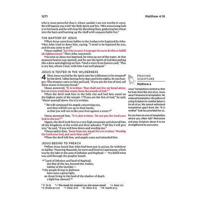 NIV Hardcover Prayer Bible Comfort Print image 4