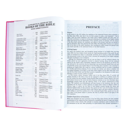 NKJV Pink Hardcover Bible image 4