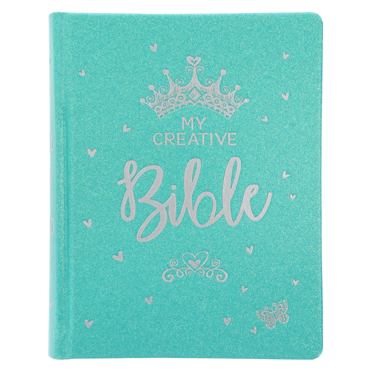 ESV Teal Glitter Hardcover My Creative Bible for Girls image 0