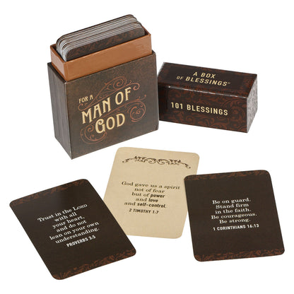 101 Blessings For A Man Of God Boxed Cards image 3