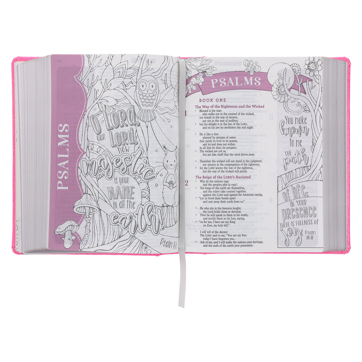 ESV Pink Glitter Hardcover My Creative Bible for Girls image 6