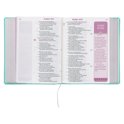 ESV Teal Glitter Hardcover My Creative Bible for Girls image 5