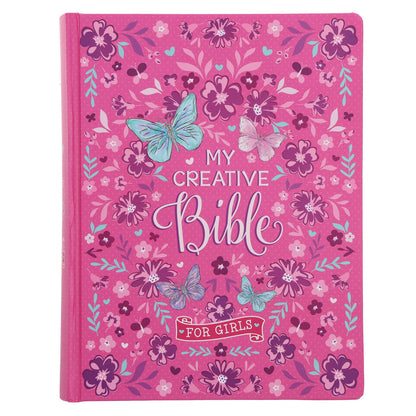 ESV Pink Color-Changing Hardcover My Creative Bible for Girls image 0
