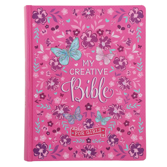 ESV Pink Color-Changing Hardcover My Creative Bible for Girls image 0