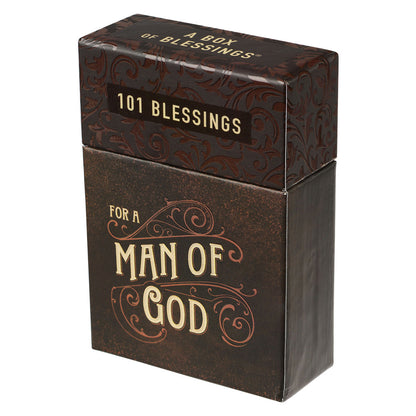 101 Blessings For A Man Of God Boxed Cards image 2