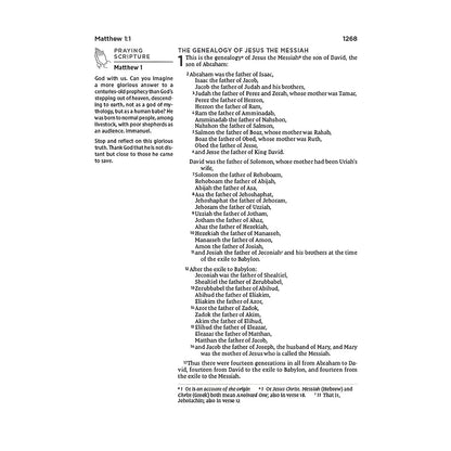 NIV Hardcover Prayer Bible Comfort Print image 3