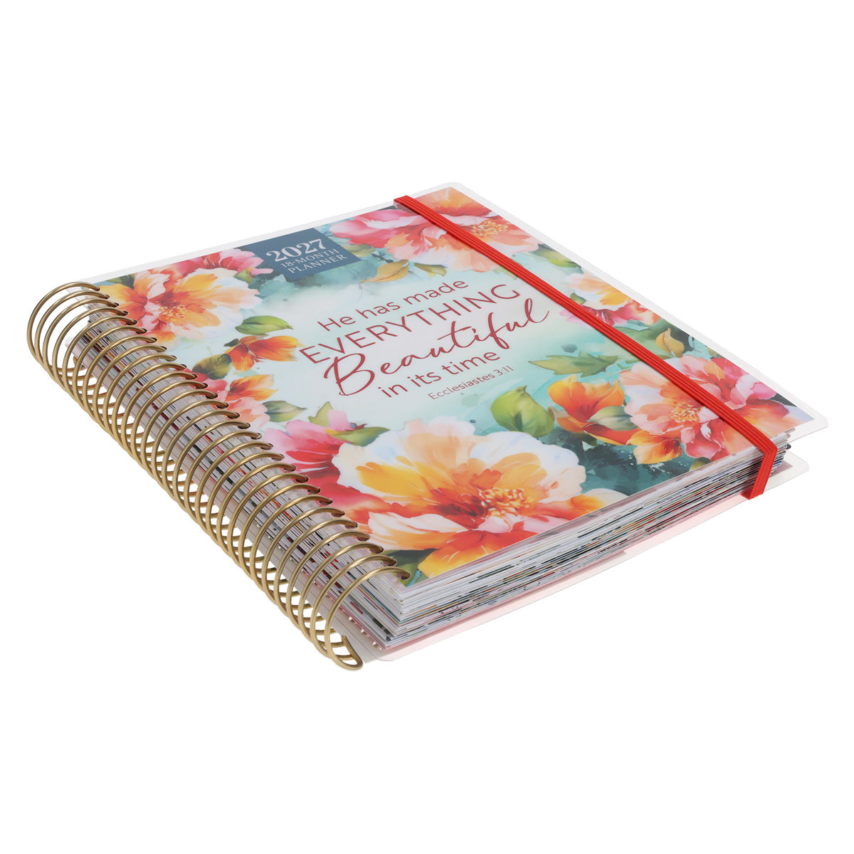 2027 Diary - 18-Month Planner for Women - Everything Beautiful - Wirebound image 2