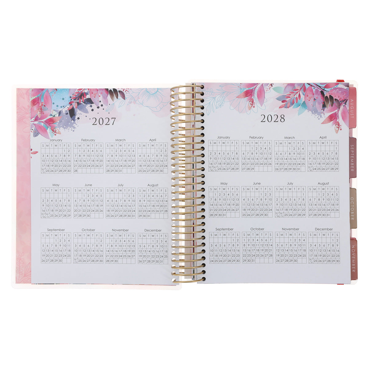2027 Diary - 18-Month Planner for Women - Everything Beautiful - Wirebound image 4
