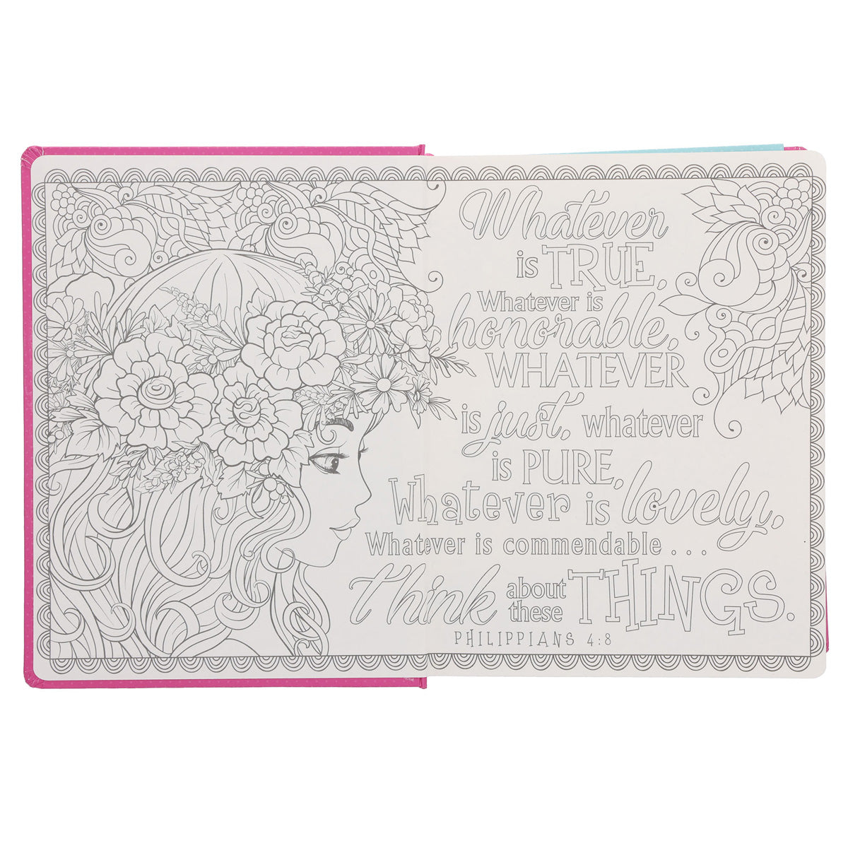 ESV Pink Color-Changing Hardcover My Creative Bible for Girls image 4