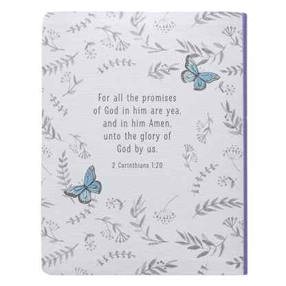 KJV Butterflies Flexcover Faux Leather My Promise Bible image 1