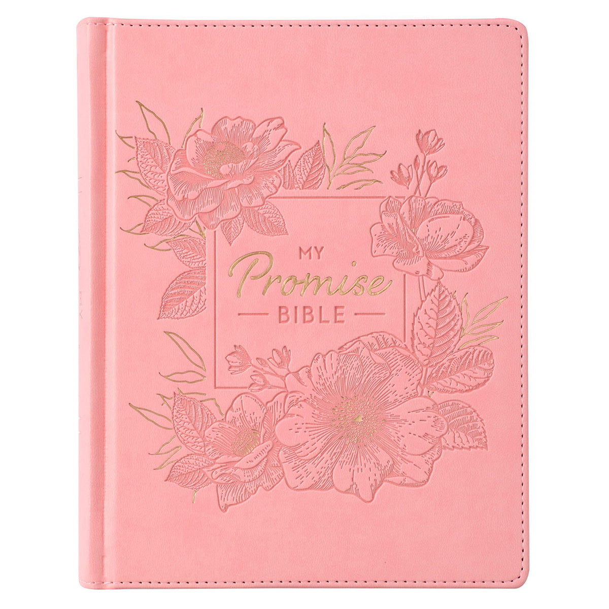 KJV Pink Faux Leather Hardcover My Promise Bible image 0