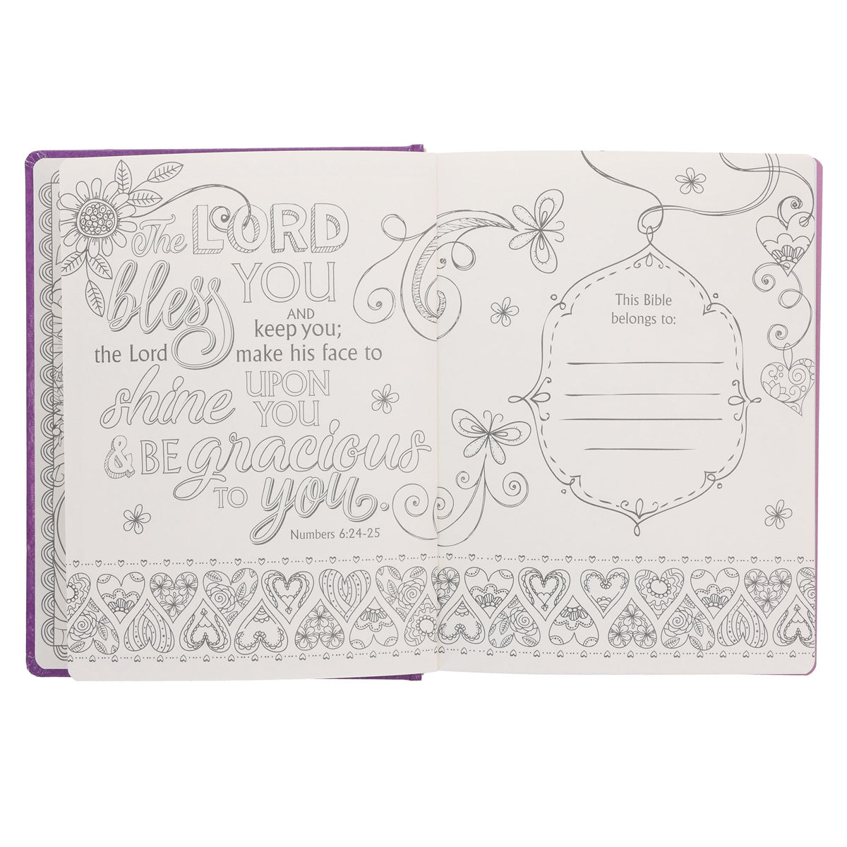 ESV Purple Stickers Hardcover My Creative Bible for Girls image 5