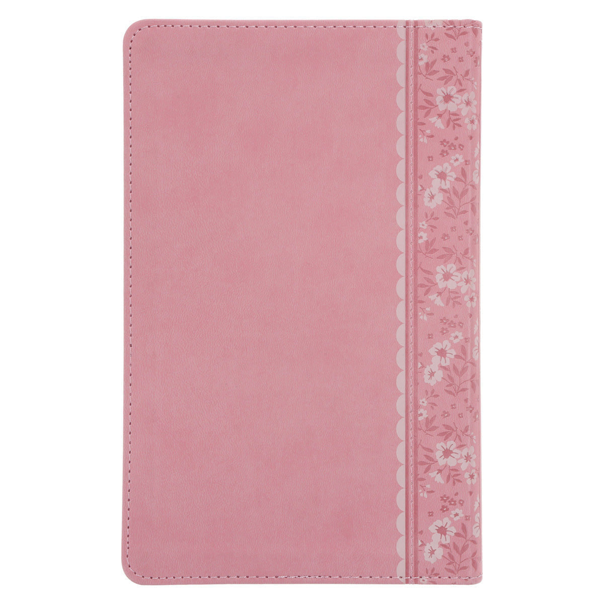 NLT Pink Deer Flexcover Faux Leather Baby Bible for Girls image 2