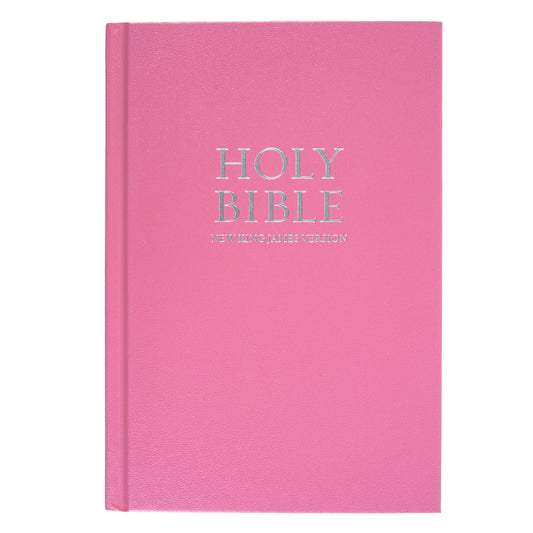 NKJV Pink Hardcover Bible image 0