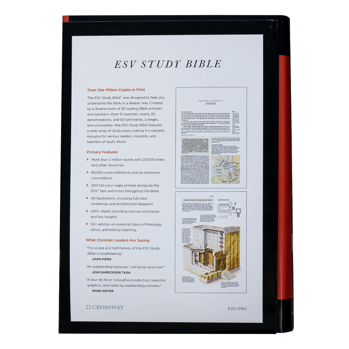 ESV Study Bible With Jacket (Hardcover) image 1