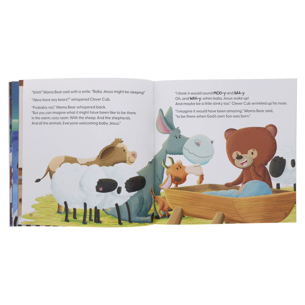 Clever Cub Welcomes Baby Jesus (Paperback) image 2