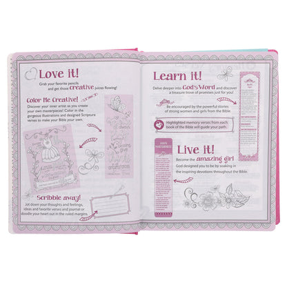 ESV Pink Color-Changing Hardcover My Creative Bible for Girls image 6