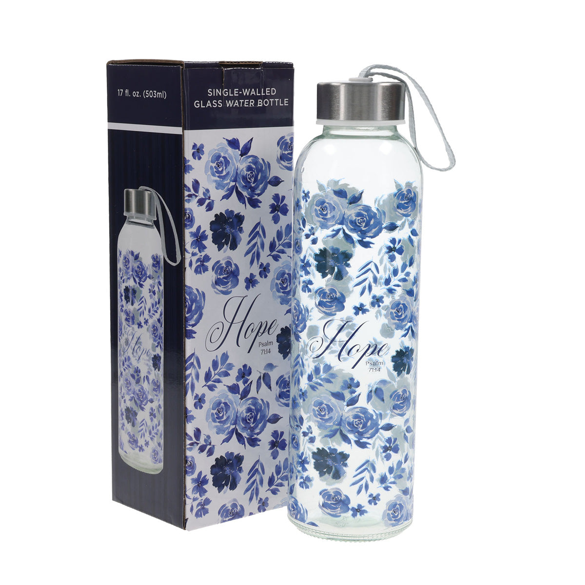 Hope Glass Water Bottle image 3