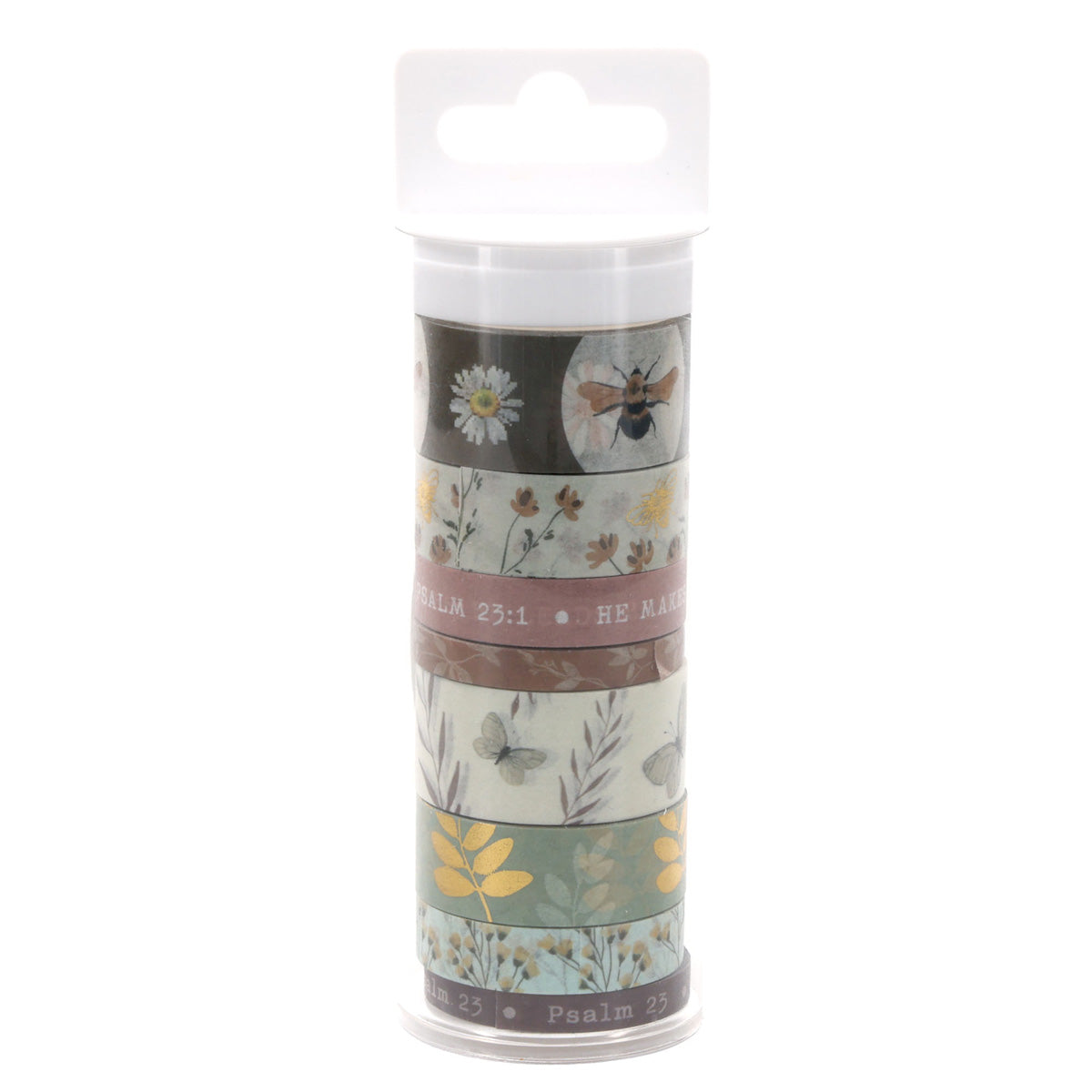 Psalm 23 Eight-Piece Washi Tape Set image 1