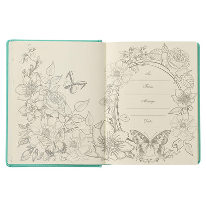 KJV Turquoise Faux Leather Hardcover My Promise Bible image 3