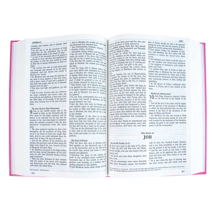 NKJV Pink Hardcover Bible image 5