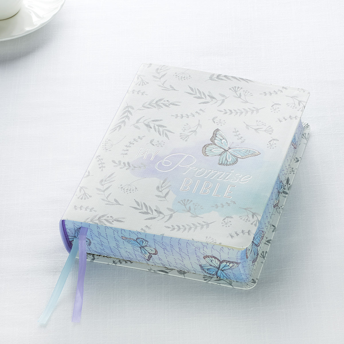 KJV Butterflies Flexcover Faux Leather My Promise Bible image 3