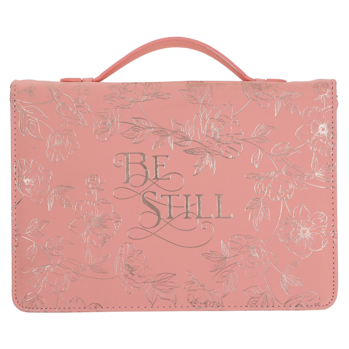 Be Still Faux Leather Bible Bag image 0
