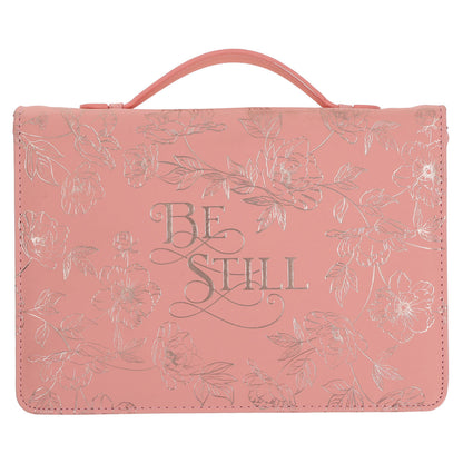 Be Still Faux Leather Bible Bag image 0
