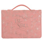 Be Still Faux Leather Bible Bag image 0