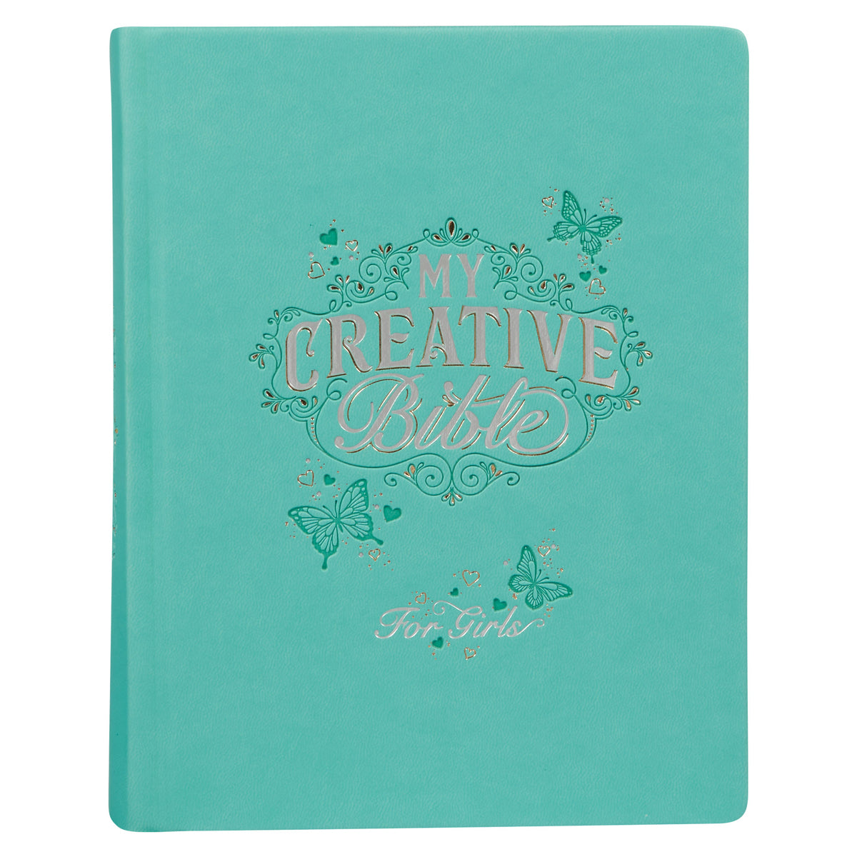 ESV Turquoise Faux Leather Hardcover My Creative Bible For Girls image 0