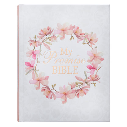 KJV Flower Garland Hardcover My Promise Bible image 0