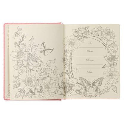 KJV Pink Faux Leather Hardcover My Promise Bible image 3