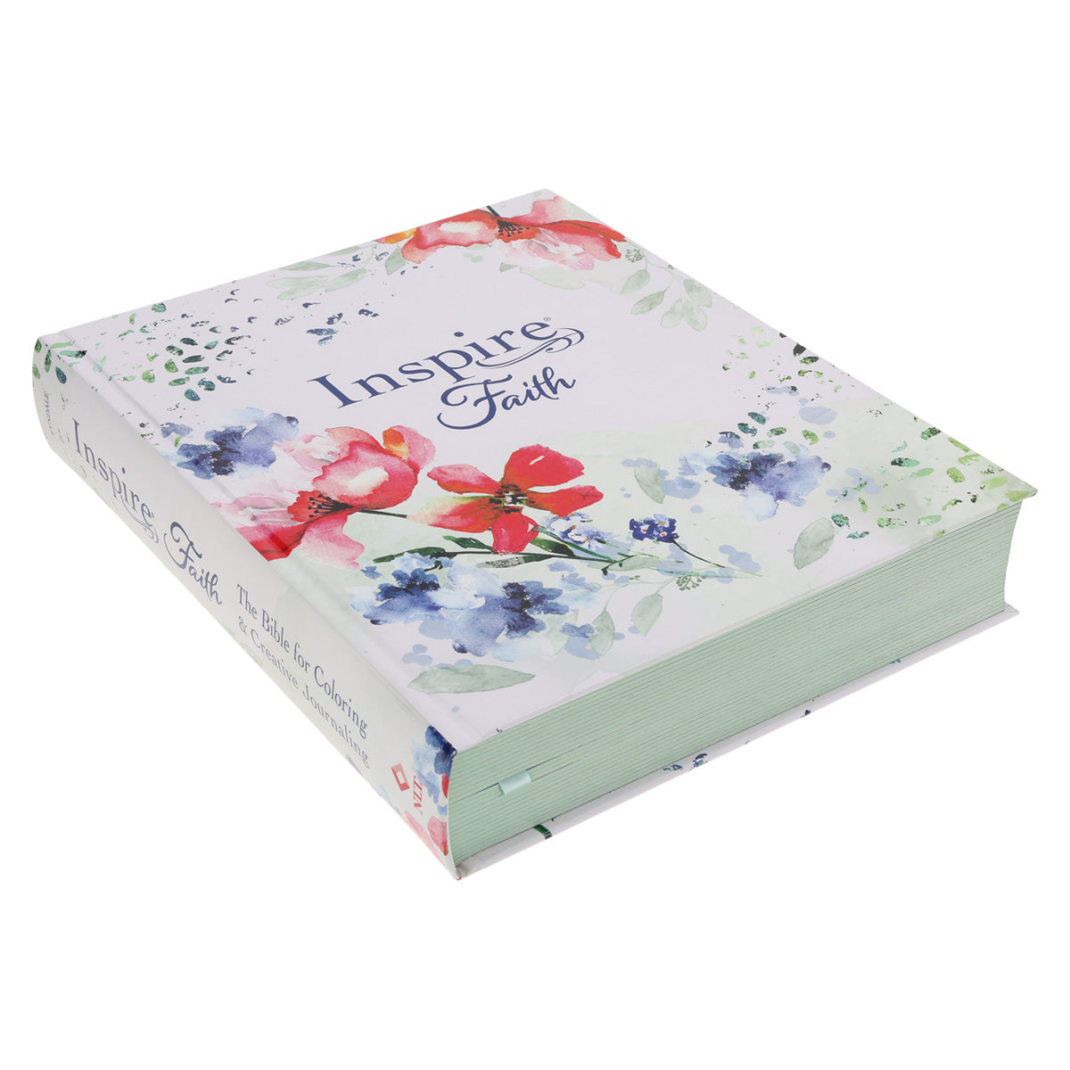 NLT Wildflower Meadow Hardcover Inspire Faith Filament-Enabled Bible Large Print image 2