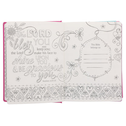ESV Pink Color-Changing Hardcover My Creative Bible for Girls image 5